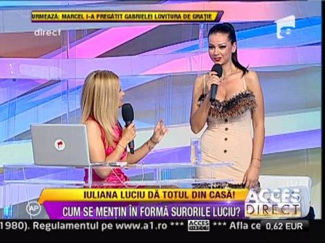 Afla aici cum se mentin in forma surorile Luciu!