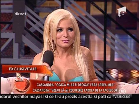 Cassandra: "Ogica mi-a spus sa o impusc pe Melinda in picior"