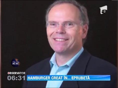 Primul hamburger facut in laborator