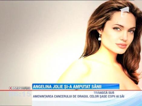 UPDATE / Angelina Jolie si-a facut dubla masectomie