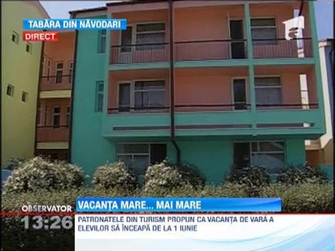 Patronatele din turism cer marirea vacantei de vara a elevilor