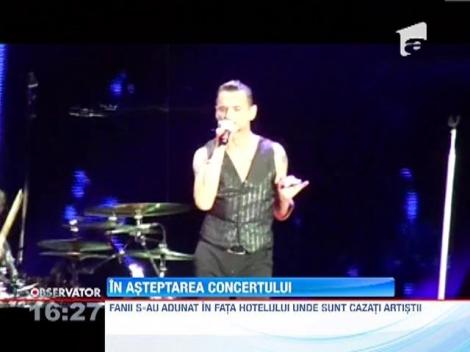 Veste buna pentru fanii Depeche Mode: In mai putin de o ora se deschid portile Arenei Nationale
