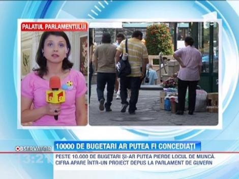 10.000 de bugetari si-ar putea pierde locul de munca in urmatorii 5 ani