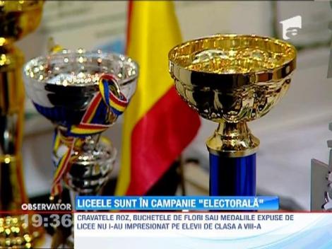 Liceele au intrat de astazi in campanie "electorala"