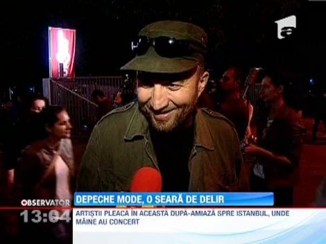 Delir pe Arena Nationala la concertul Depeche Mode