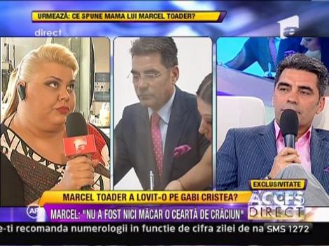 Marcel Toader: "Nu am atins-o niciodata pe Gabriela"