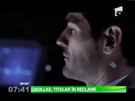 Iker Casillas, titular in reclame