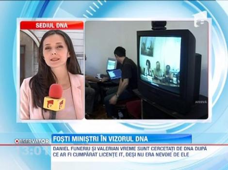 Fostii ministri Funeriu si Vreme, cercetati de DNA