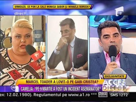Scandal in direct intre Camelia Enciu si Marcel Toader!