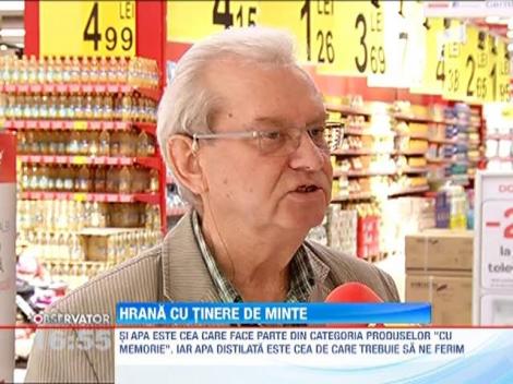 Sarea, zaharul si apa au memorie!