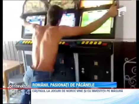 Romanii sunt pasionati de pacanele!