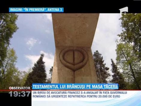 UPDATE/ Statul roman vrea sa repatrieze osemintele lui Constantin Brancusi