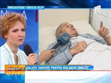 Solutii tartive pentru bolnavii umiliti la Directiile de Asistenta Sociala