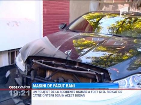 Si-au distrus masinile pentru polita de asigurare