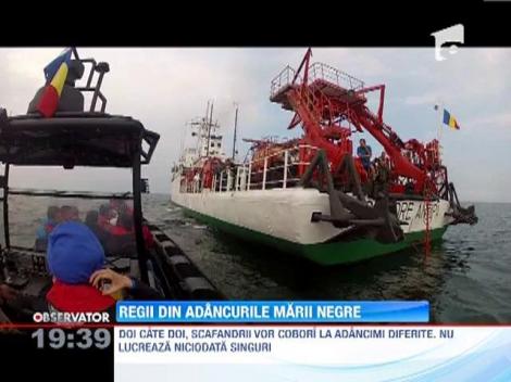 Meseria de scafandru este periculoasa, dar extrem de interesanta