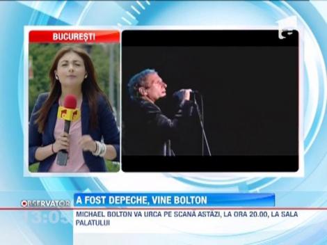 Michael Bolton a ajuns in Romania