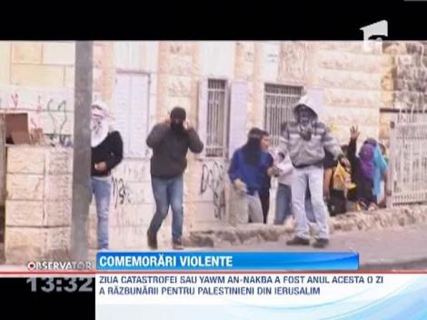 Sute de palestinieni i-au atacat pe evreii care se duceau la Zidul Plangerii