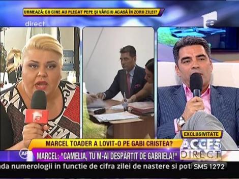 Marcel Toader: "Camelia, tu esti microbul din viata mea!"