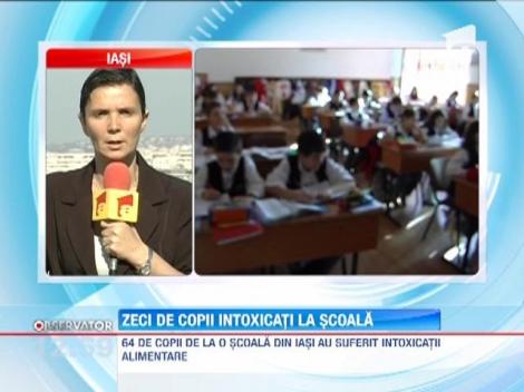 64 de copii intoxicati la o scoala din Iasi