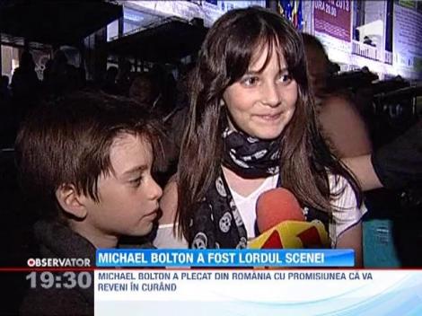 Michael Bolton a facut spectacol la Sala Palatului!