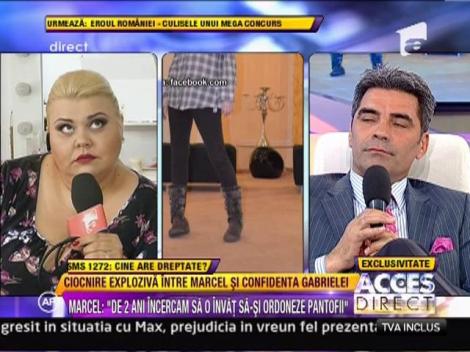 Razboiul dintre Marcel Toader si confidenta Gabrielei Cristea continua!