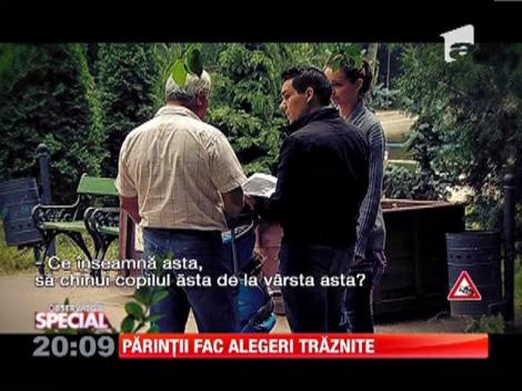 Parintii fac alegeri traznite