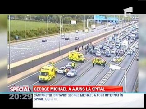 Cantaretul George Michael a ajuns la spital dupa un accident auto