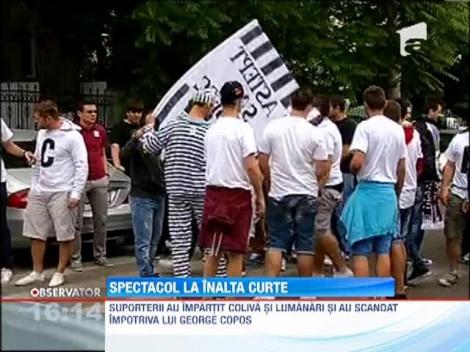 Copos, trimis la puscarie de fanii Rapidului