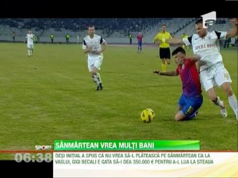 Sanmartean nu vrea sa auda de Steaua!