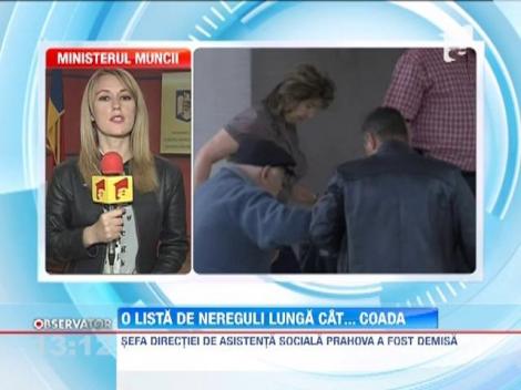 Ministerul Muncii a finalizat controlul la directia de asistenta sociala Prahova