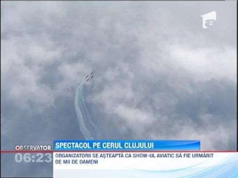 Peste 25 de aeronave vor face spectacol, astazi, deasupra aeroportului din Cluj-Napoca