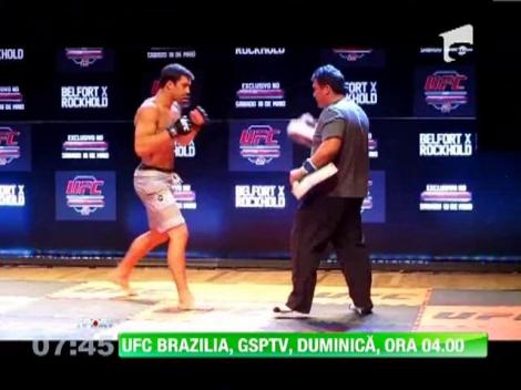 Gala UFC din Brazilia! Vitor Belfort, pregatit sa faca spectacol in fata propriilor fani