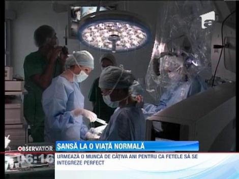 Alexandra si Melanie au primit o sansa la o viata normala. Fetele vor putea auzi din nou, datorita unor implanturi de ultima generatie