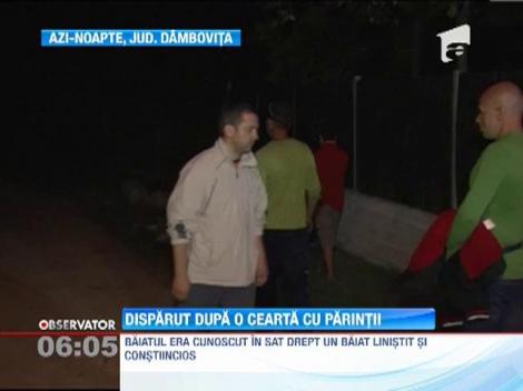 Dambovita: Baiat de 15 ani, disparut de acasa