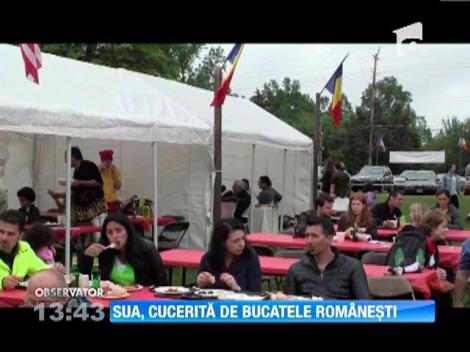 Regal culinar romanesc in Washington: Americanii, impresionati de sarmale si mititei!