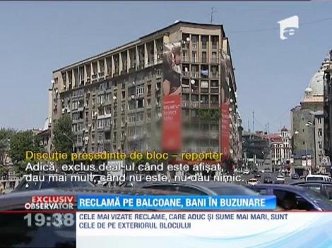 O noua afacere pentru administratorii de blocuri: afisele publicitare