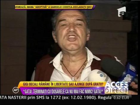 Gigi Becali isi asteapta sentinta in dosarul schimbului de terenuri