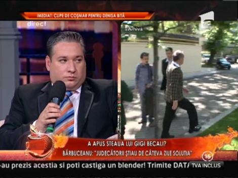 Giovani Becali: "Gigi a spus familiei sa mearga la biserica"