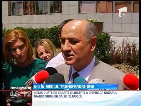 UPDATE! Dosarul Transferurilor se va rejudeca