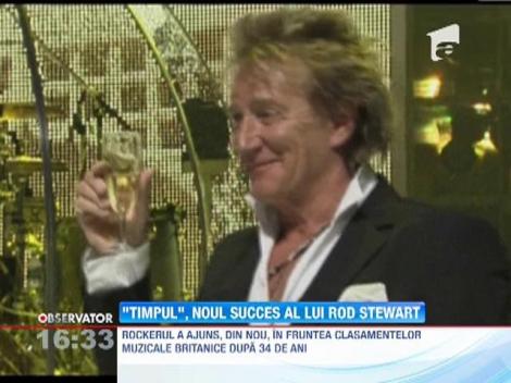 Rod Stewart, pe primul loc in topurile britanice dupa 30 de ani