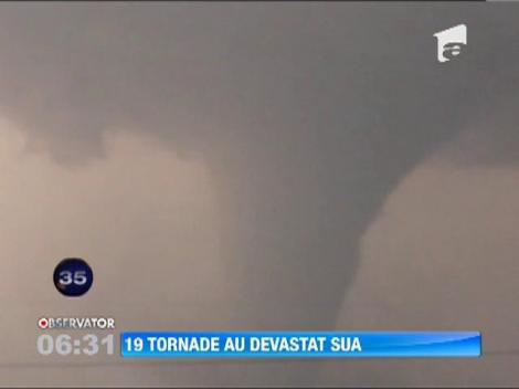 19 tornade au devastat statele Oklahoma si Kansas