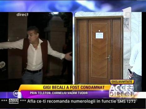 Gigi Becali, condamnat la trei ani de inchisoare
