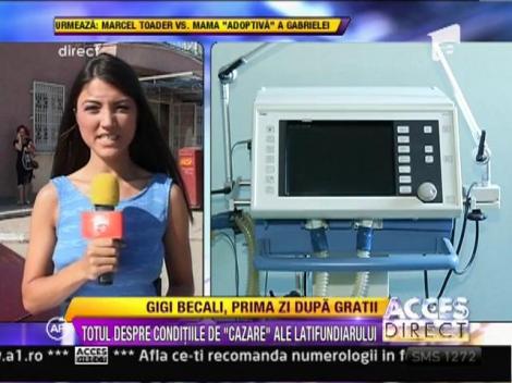 Gigi Becali, meniul din penitenciar