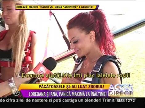 Loredana Chivu si Ana Maria Mocanu, panica maxima la inaltime