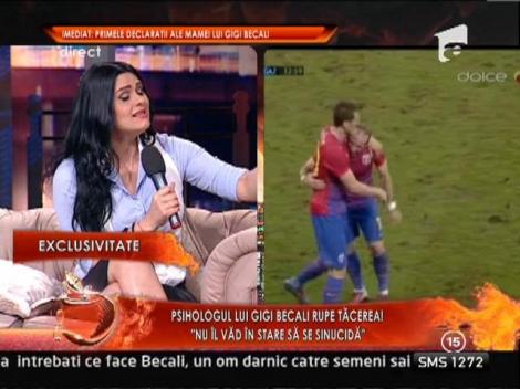 Psihologul Nicoleta Vascan: "Inchisoarea il va creste pe Gigi Becali din punct de vedere personal"