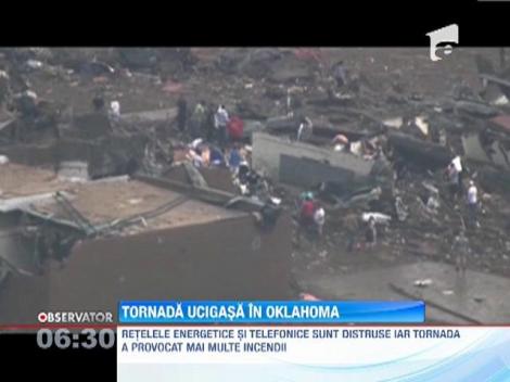 O uriasa tornada a facut prapad in Oklahoma City