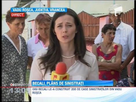 Locuitorii din Vadu Rosca s-au rugat pentru Gigi Becali