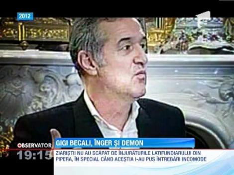 Gigi Becali, inger si demon
