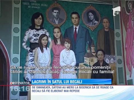 Update / Locuitorii din Vadu Rosca s-au rugat pentru Gigi Becali