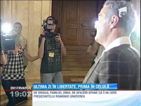 UPDATE / Gigi Becali, prima zi in inchisoare